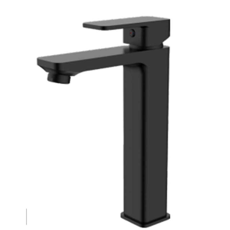 Grifo Monomando Alto De Lavabo Negro Mate Skara K Lla N Comprar