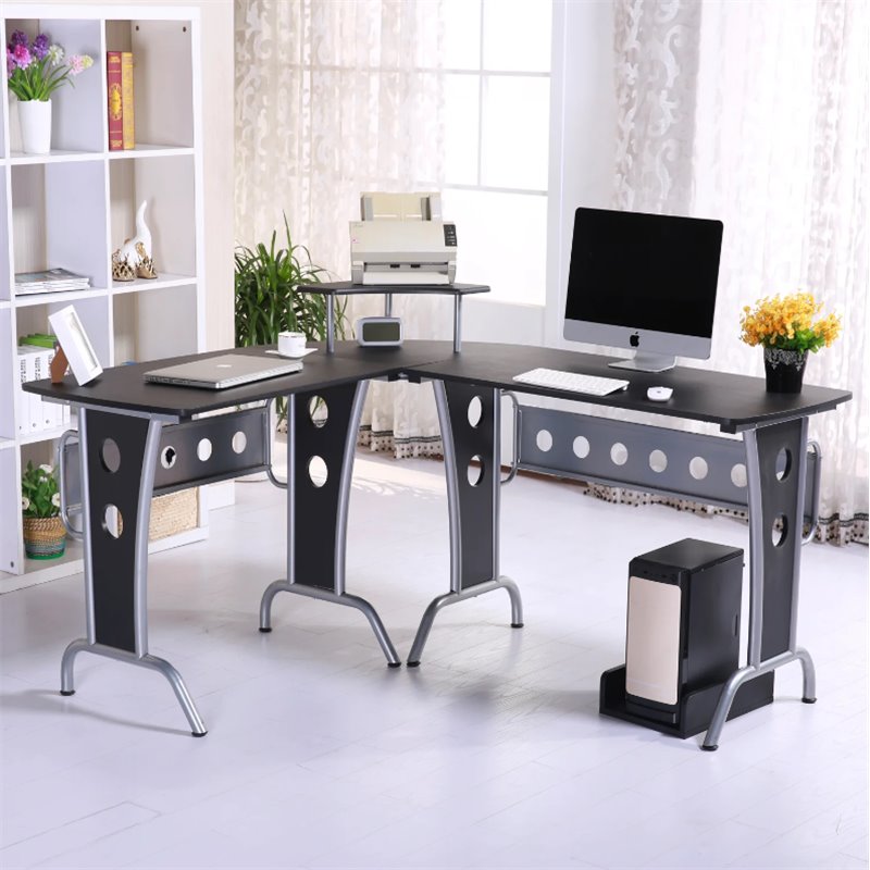 escritorio-para-ordenador-en-forma-de-l-color-negro-homcom-920-005